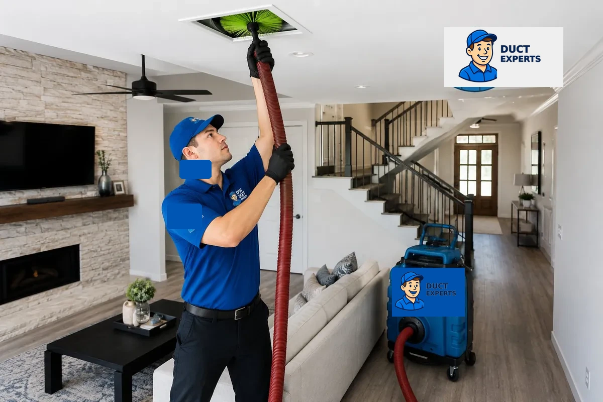 Professional air duct cleaning